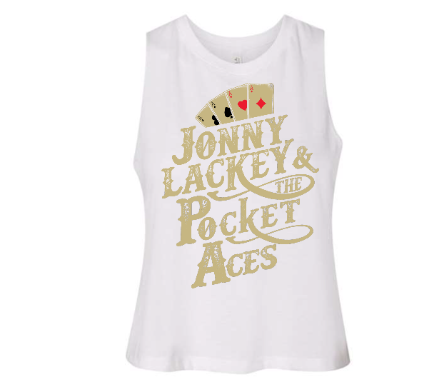 White Pocket Aces Tank Top (Woman’s)