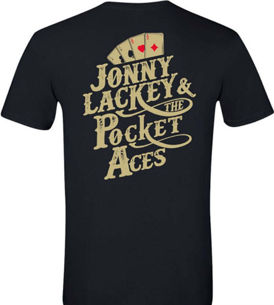 Black Pocket Aces T-Shirt (Men’s)