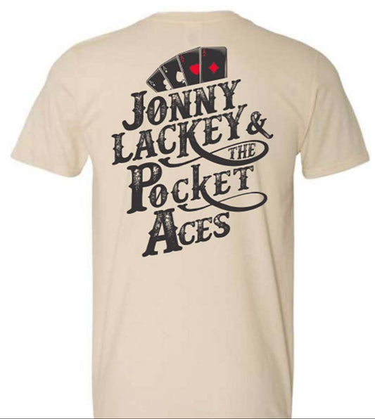Cream Pocket Aces T-Shirt (Men’s)