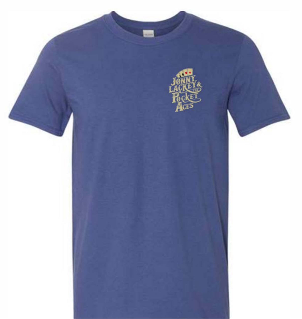 Blue Pocket Aces T-Shirt (Men’s)