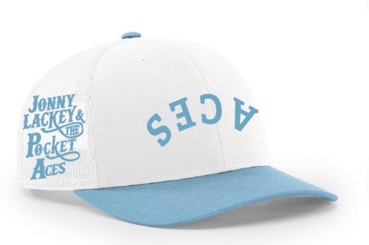 Light Blue Aces Hat (Flipped)